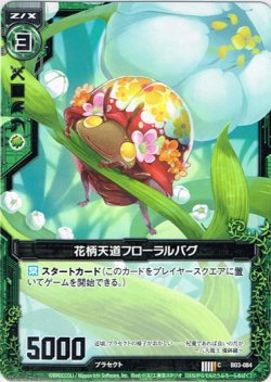 画像1: 【ホログラム】花柄天道フローラルバグ